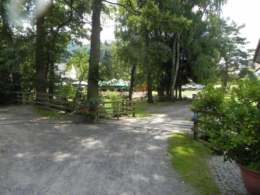 Ferienwohnung Tiererlebnishof Obermuehle Biebergemund 外观 照片