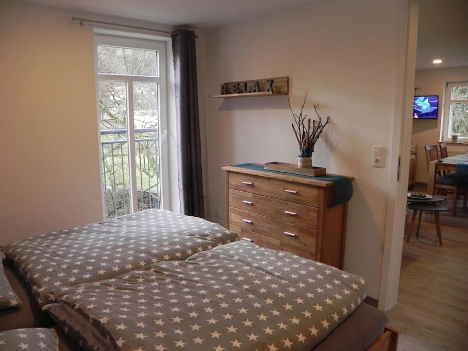 Ferienwohnung Tiererlebnishof Obermuehle Biebergemund 外观 照片