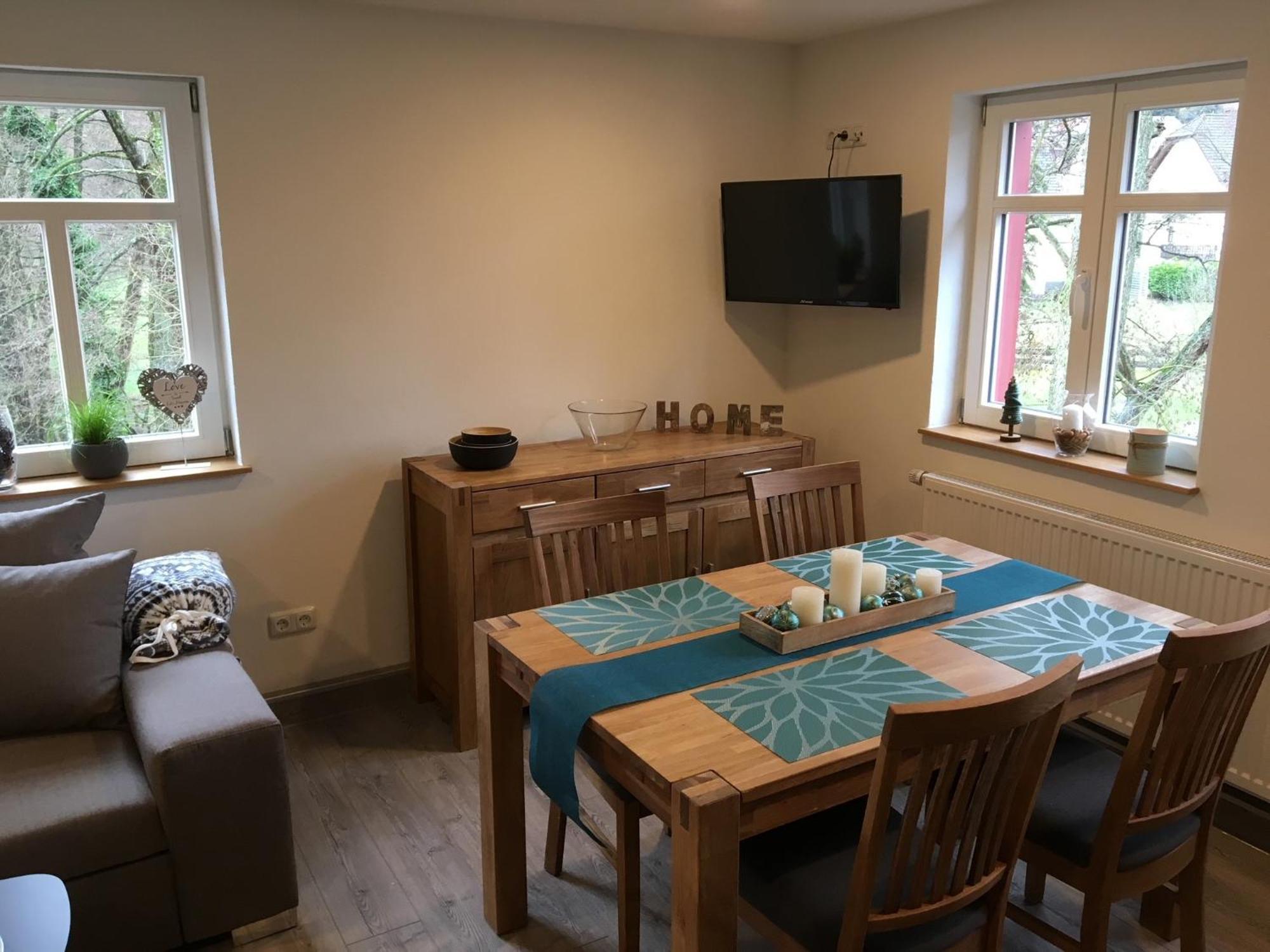 Ferienwohnung Tiererlebnishof Obermuehle Biebergemund 外观 照片