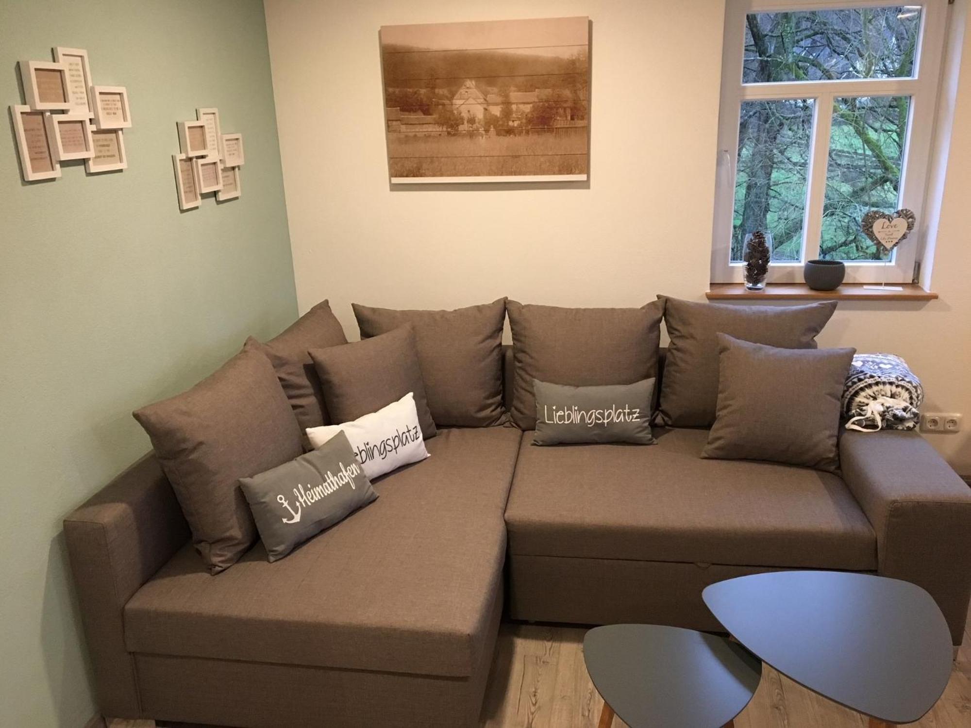 Ferienwohnung Tiererlebnishof Obermuehle Biebergemund 外观 照片