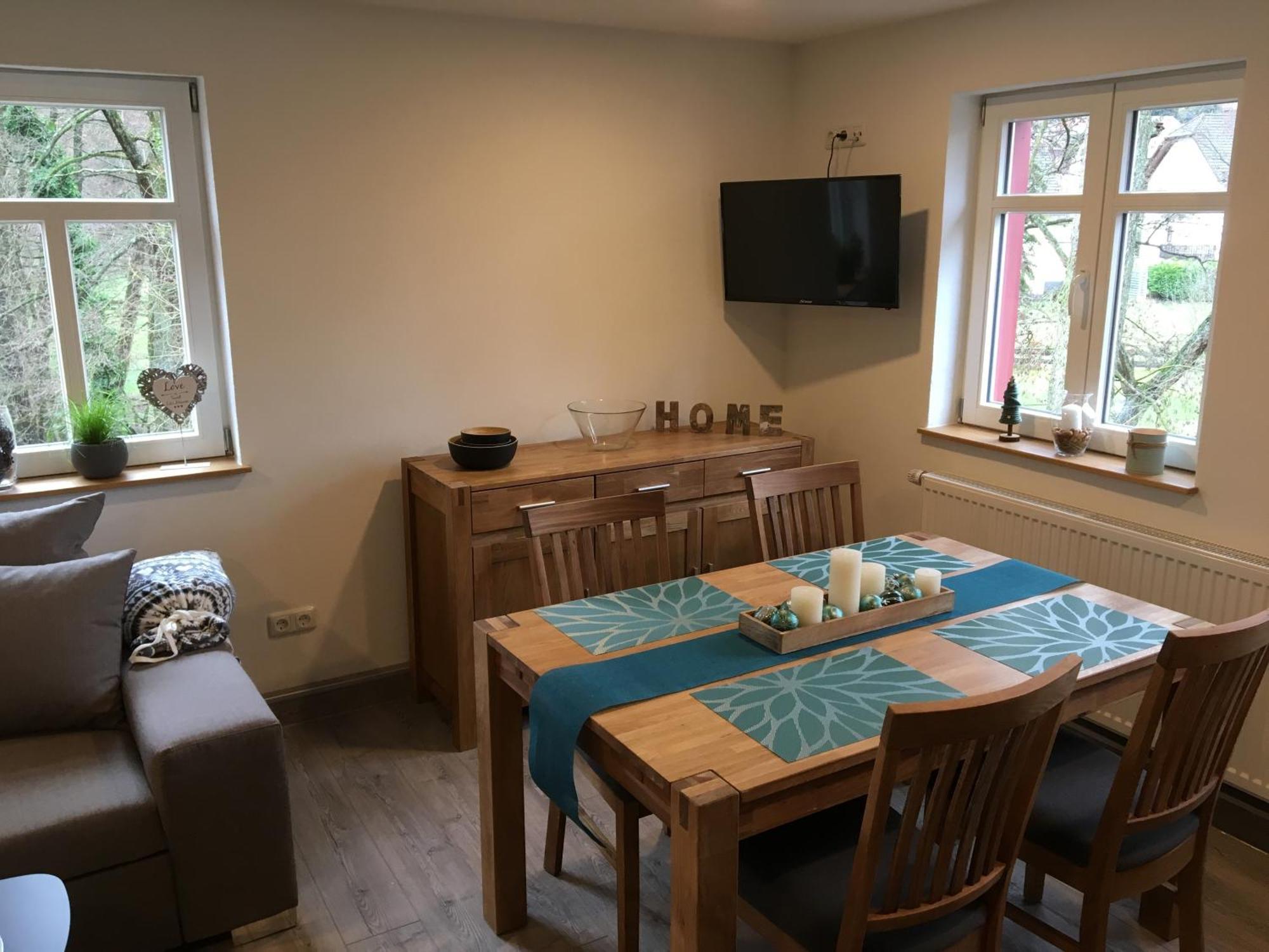Ferienwohnung Tiererlebnishof Obermuehle Biebergemund 外观 照片